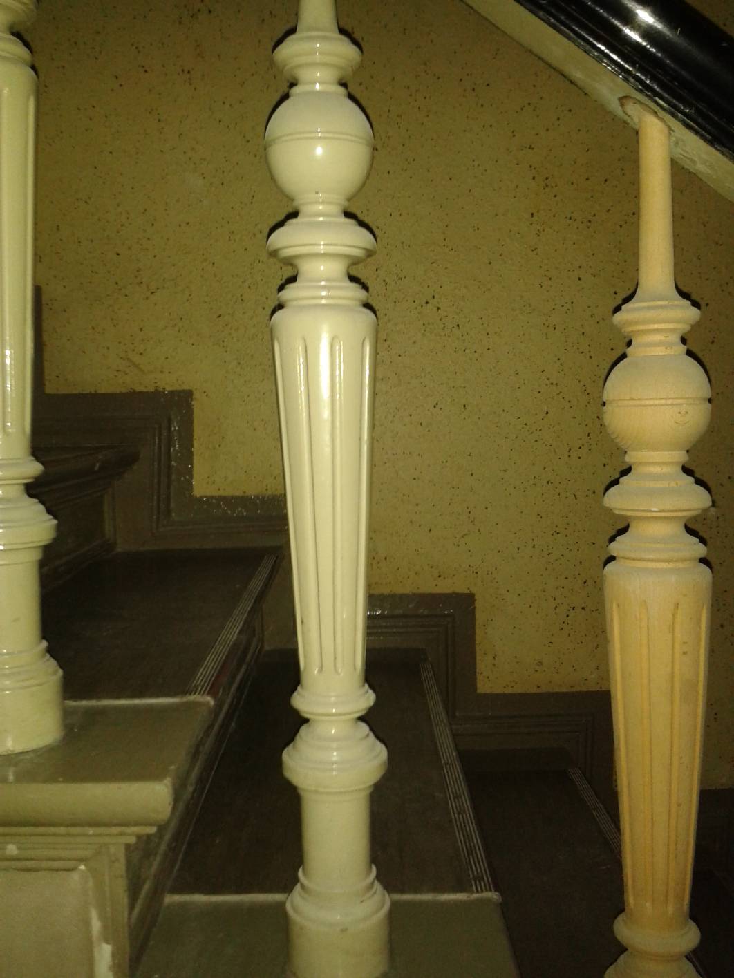 Deckenarbeit, Marmorimitation, Marmorierung, Berlin